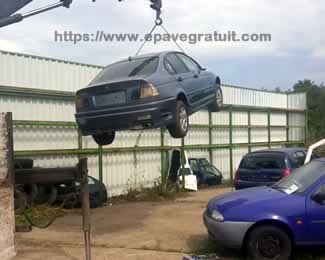 Enlevement epave gratuit 92
